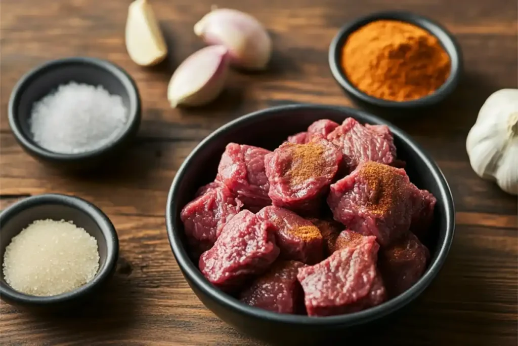 Steak seasoning blend for air fryer steak bites
